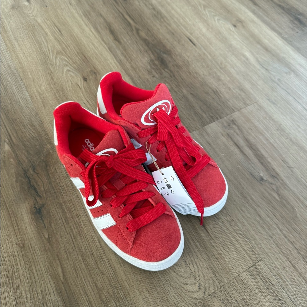Adidas Red Campus Sneaker